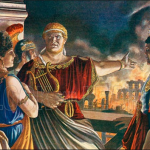 NERO BURNING ROME